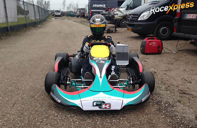 Lorenzo van Riet Formula K Brand racing DD2